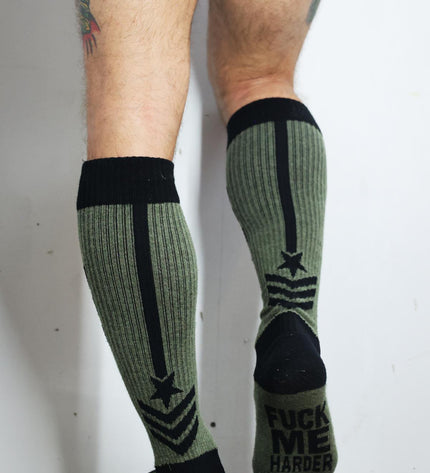 Breedwell Cockpit Socks, Army Green - Breedwell -