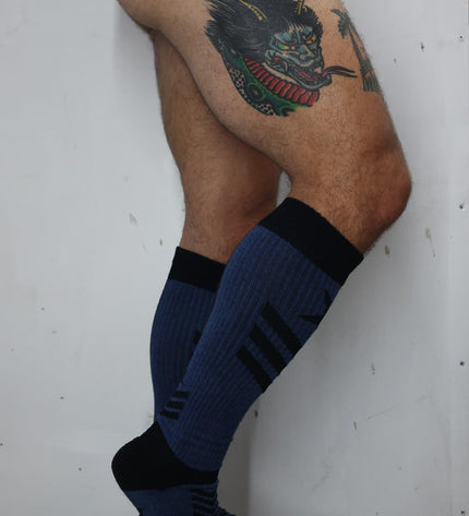 Breedwell Cockpit Socks, Navy - Breedwell -