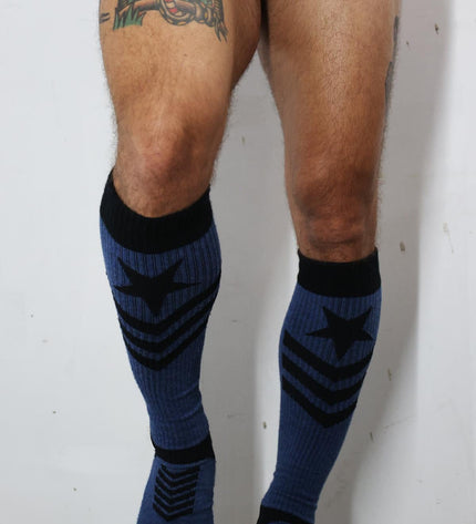 Breedwell Cockpit Socks, Navy - Breedwell -