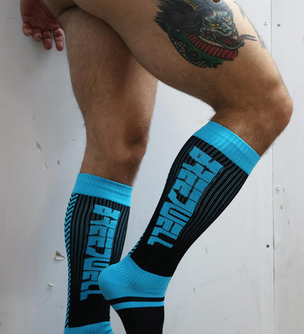 Breedwell Eternity Socks, Aqua Blue - Breedwell -