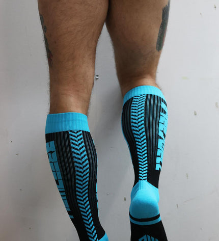 Breedwell Eternity Socks, Aqua Blue - Breedwell -
