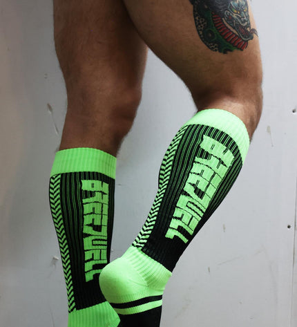 Breedwell Eternity Socks, Neon Green - Breedwell -