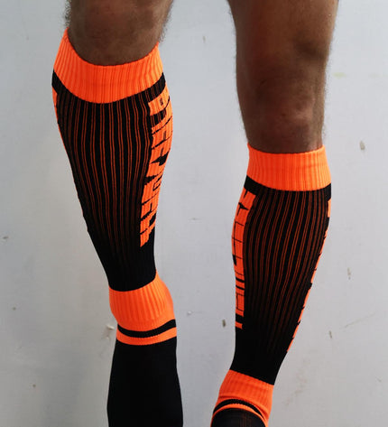 Breedwell Eternity Socks, Neon Orange - Breedwell -