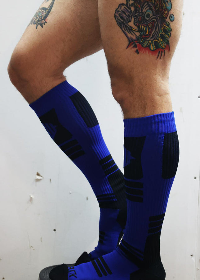 Breedwell Hypnotix Socks, Blue - BREEDWELL -