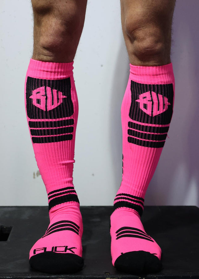 Breedwell Hypnotix Socks, Neon Pink - BREEDWELL -