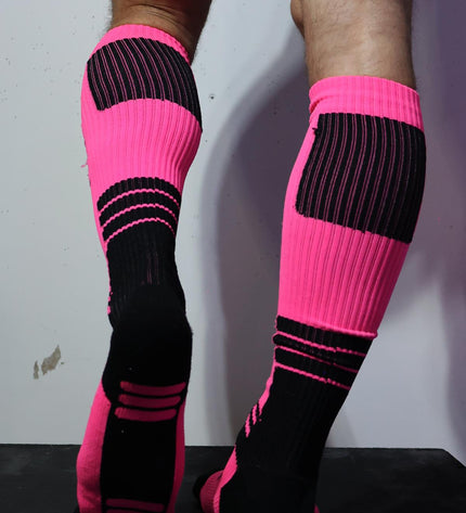 Breedwell Hypnotix Socks, Neon Pink - BREEDWELL -