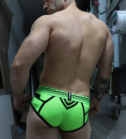 Breedwell Revolution Brief, Neon Green - Breedwell -