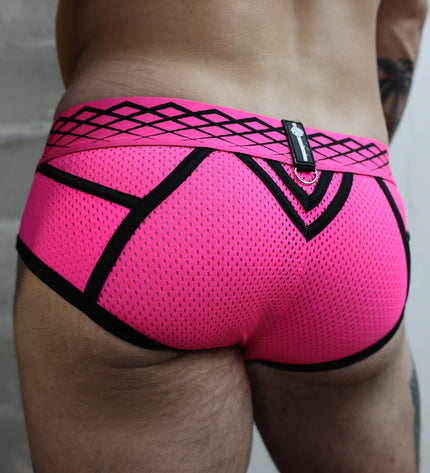 Breedwell Revolution Brief, Neon Pink - Breedwell -