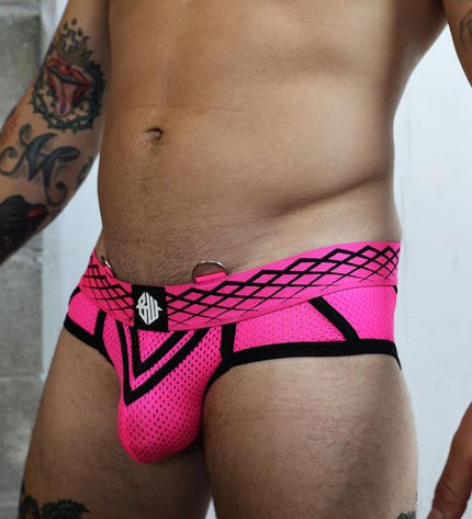 Breedwell Revolution Brief, Neon Pink - Breedwell -