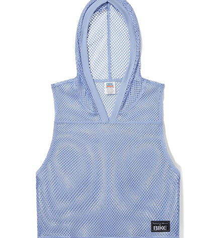 BIKE Hooded Sleeveless Practice Jersey, Ice Blue - Bike Athletic - 