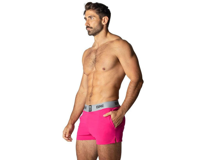 BIKE Jock Shorts, Hot Pink - Bike -