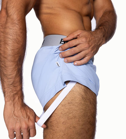 BIKE Jock Shorts, Ice Blue - Bike Athletic - 