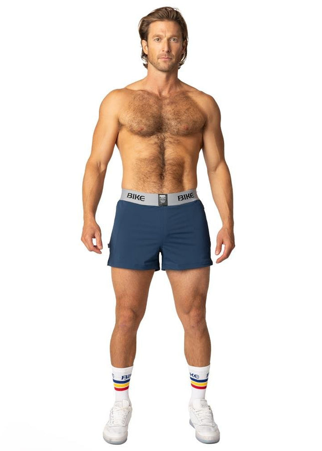 BIKE Jock Shorts, Navy - Bike -