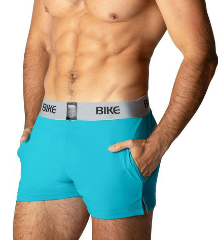 BIKE Jock Shorts, Teal - Bike - 