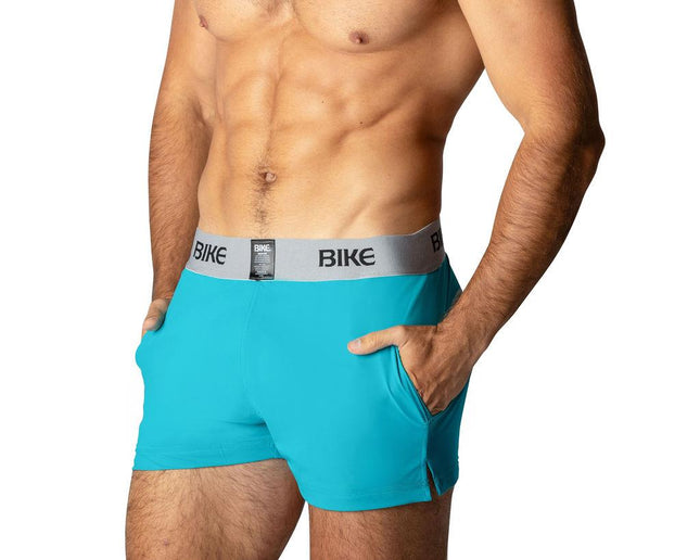 BIKE Jock Shorts, Teal - Bike -