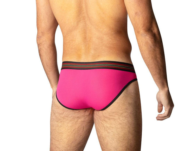 BIKE Mesh Brief, Hot Pink - Bike -