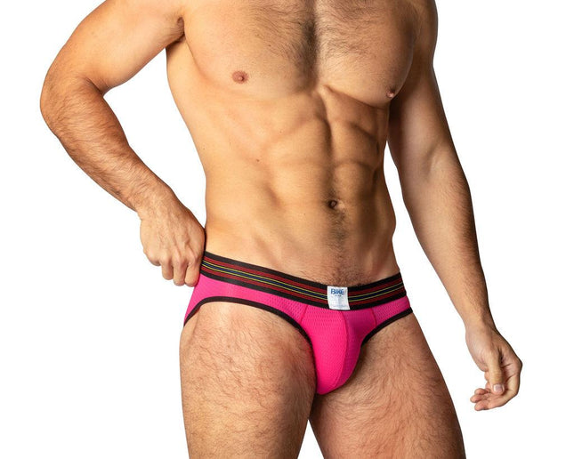 BIKE Mesh Brief, Hot Pink - Bike -