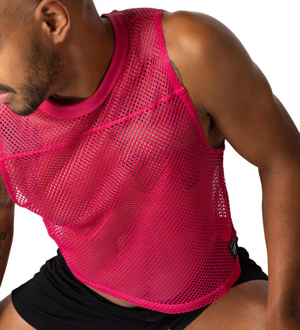 BIKE Sleeveless Practice Jersey, Hot Pink - Bike - 