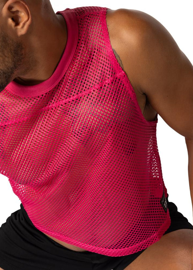 BIKE Sleeveless Practice Jersey, Hot Pink - Bike -
