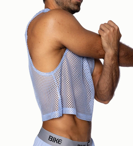 BIKE Sleeveless Practice Jersey, Ice Blue - Bike Athletic - 