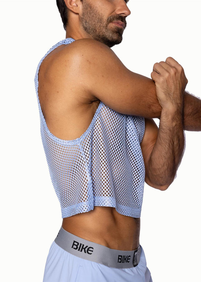 BIKE Sleeveless Practice Jersey, Ice Blue - Bike Athletic -