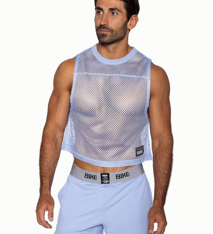 BIKE Sleeveless Practice Jersey, Ice Blue - Bike Athletic - 