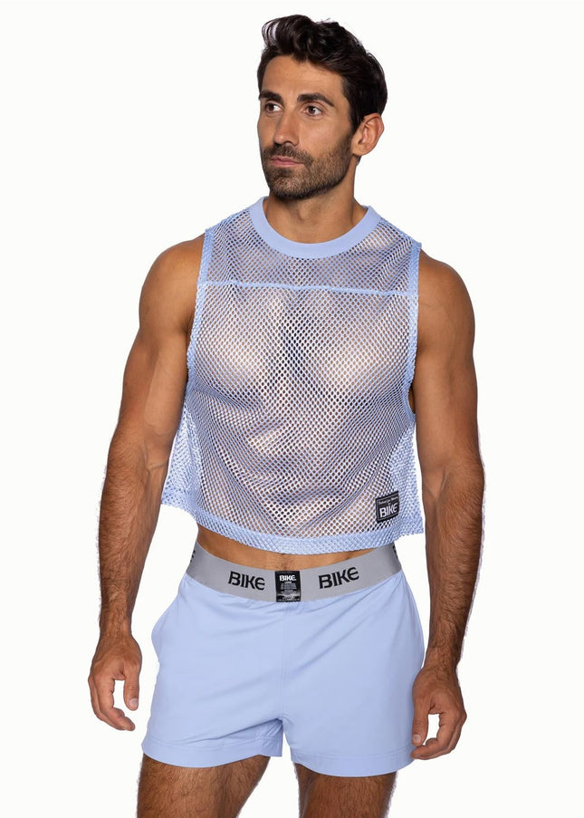 BIKE Sleeveless Practice Jersey, Ice Blue - Bike Athletic -