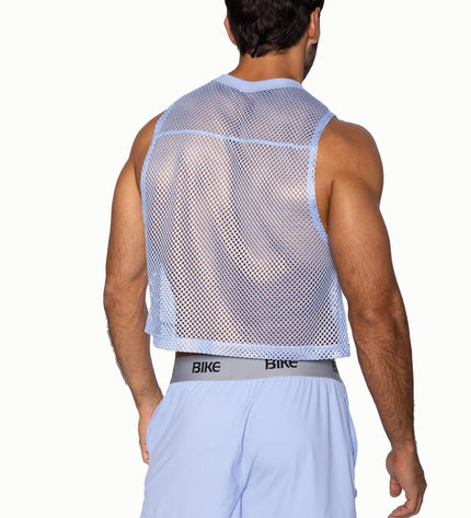 BIKE Sleeveless Practice Jersey, Ice Blue - Bike Athletic - 