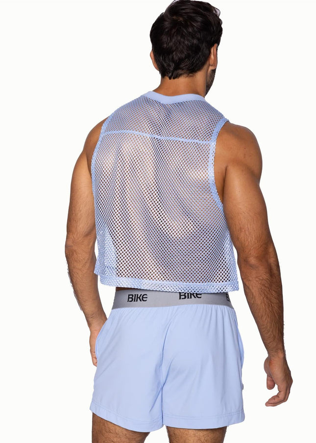 BIKE Sleeveless Practice Jersey, Ice Blue - Bike Athletic -