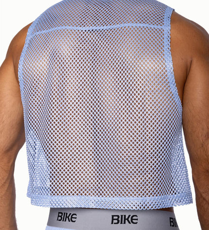 BIKE Sleeveless Practice Jersey, Ice Blue - Bike Athletic - 