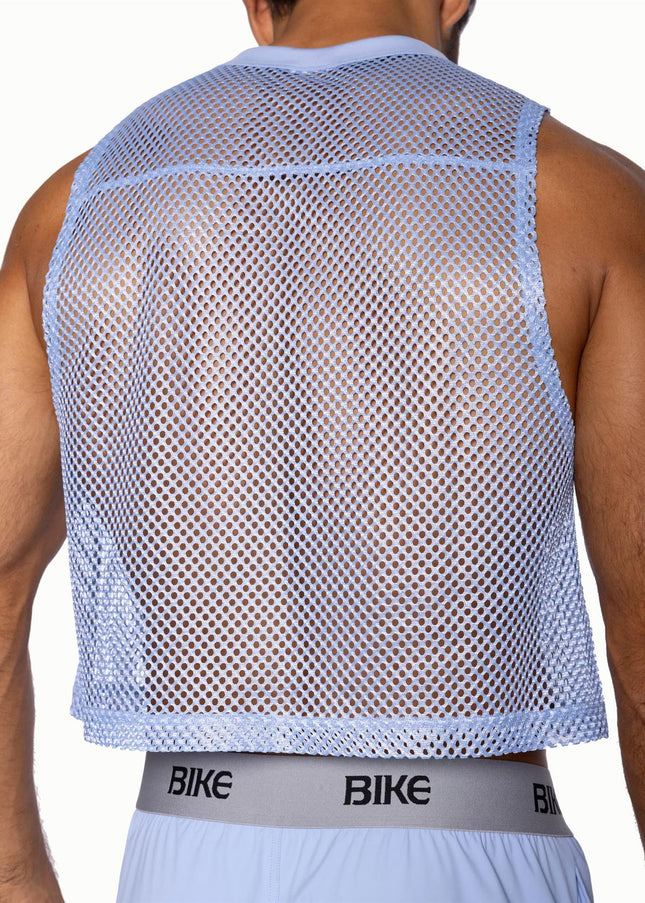 BIKE Sleeveless Practice Jersey, Ice Blue - Bike Athletic -