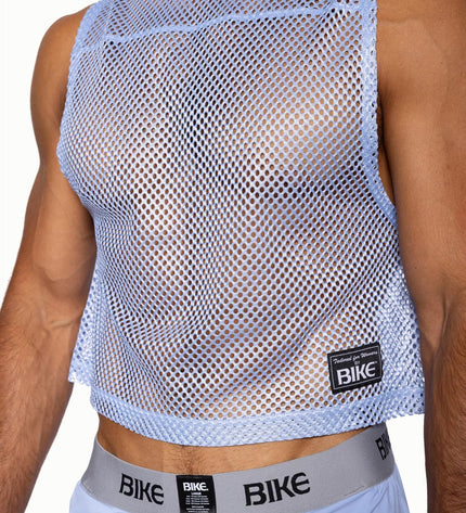BIKE Sleeveless Practice Jersey, Ice Blue - Bike Athletic - 