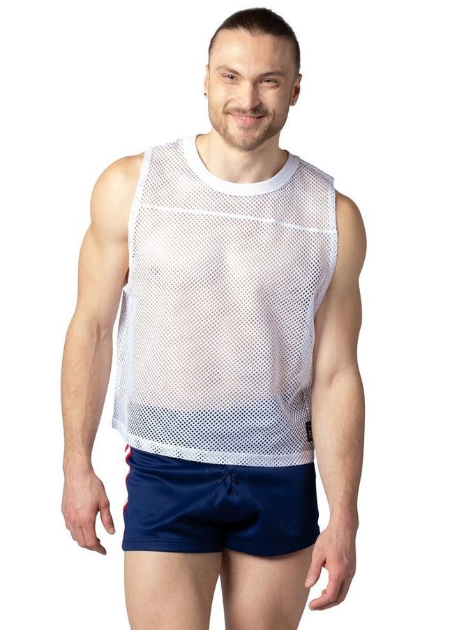 BIKE Sleeveless Practice Jersey, White - Bike -