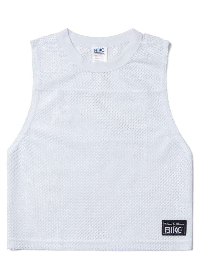 BIKE Sleeveless Practice Jersey, White - Bike -