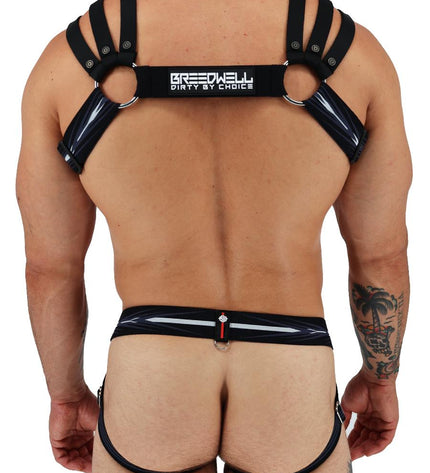Breedwell Circuit Breaker Body Harness, Black - Breedwell - 