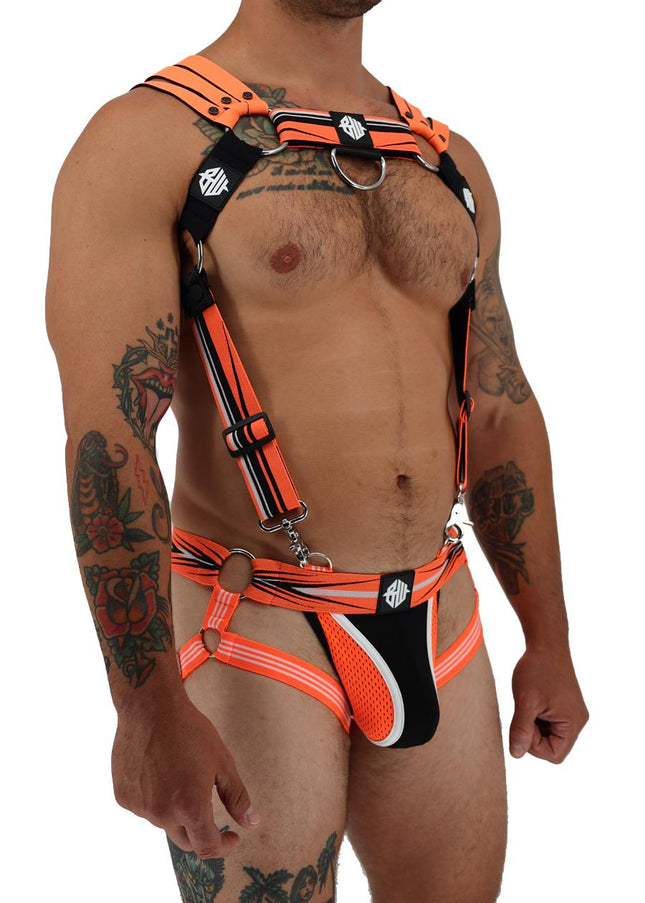 Breedwell Circuit Breaker Body Harness, Neon Orange - Breedwell -