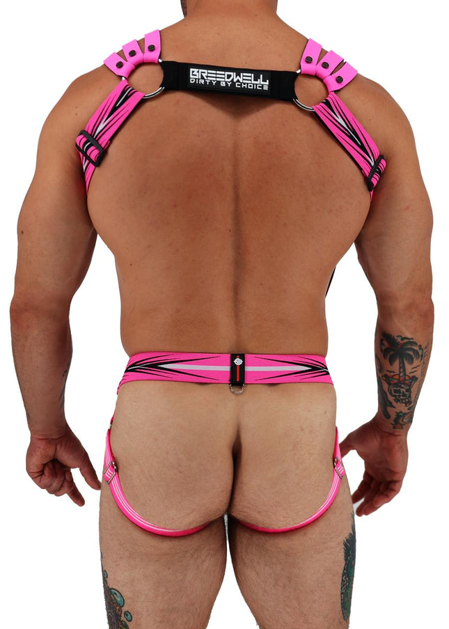 Breedwell Circuit Breaker Body Harness, Neon Pink - Breedwell -