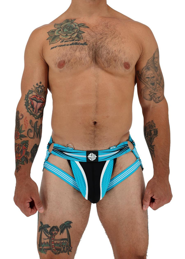 Breedwell Circuit Breaker Jock, Aqua Blue - Breedwell -