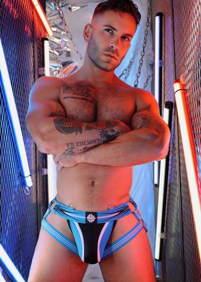 Breedwell Circuit Breaker Jock, Aqua Blue - Breedwell -