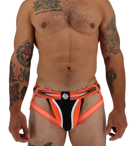 Breedwell Circuit Breaker Jock, Neon Orange - Breedwell - 