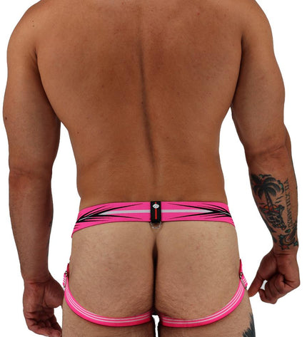 Breedwell Circuit Breaker Jock, Neon Pink - Breedwell - 