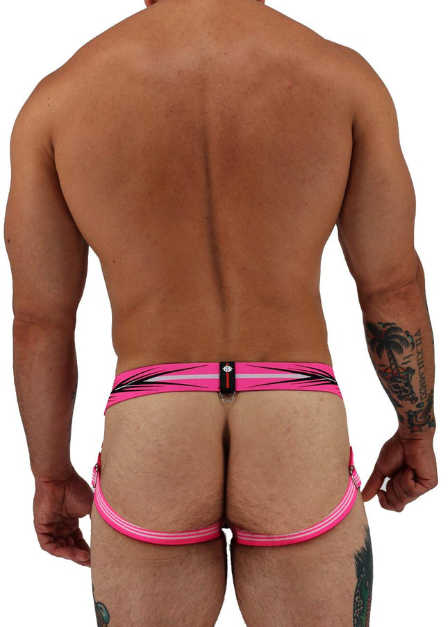 Breedwell Circuit Breaker Jock, Neon Pink - Breedwell -