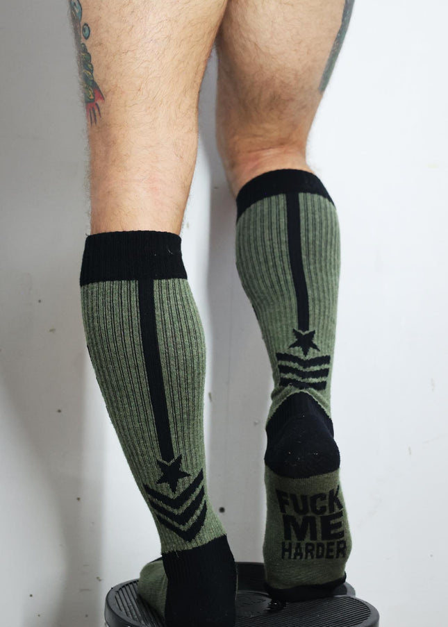 Breedwell Cockpit Socks, Army Green - Breedwell -