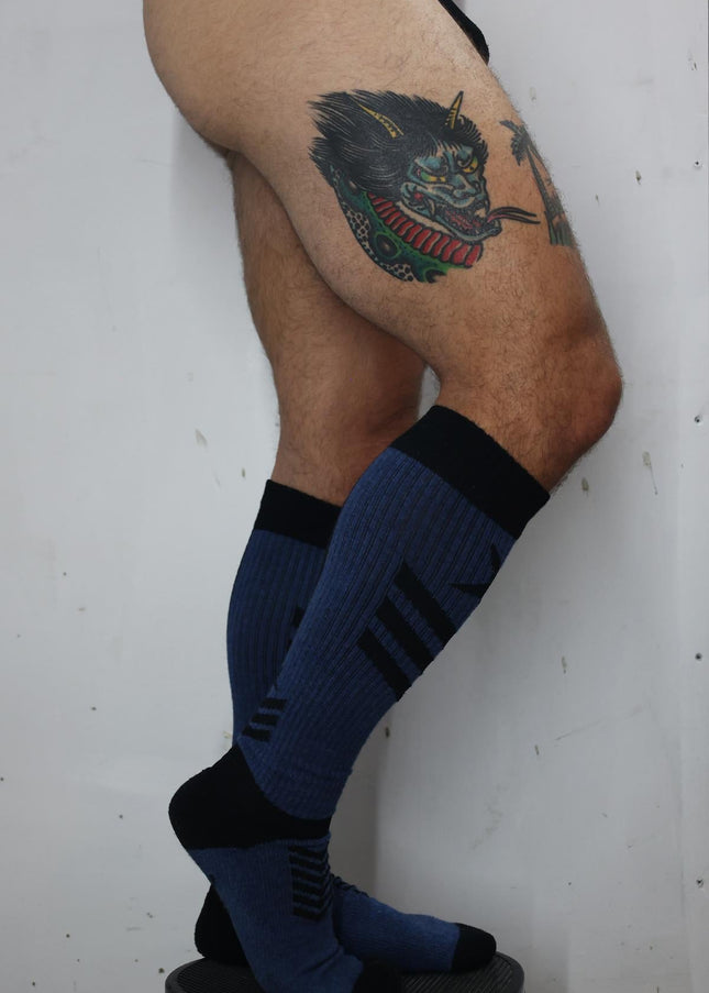 Breedwell Cockpit Socks, Navy - Breedwell -