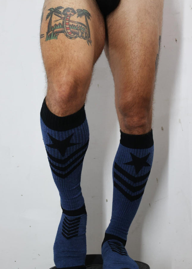 Breedwell Cockpit Socks, Navy - Breedwell -