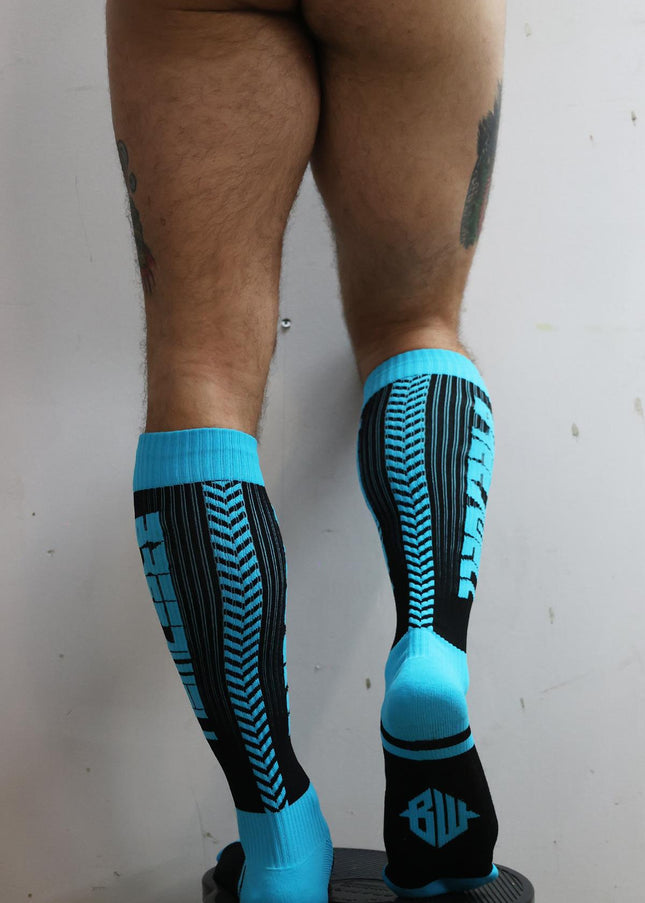 Breedwell Eternity Socks, Aqua Blue - Breedwell -