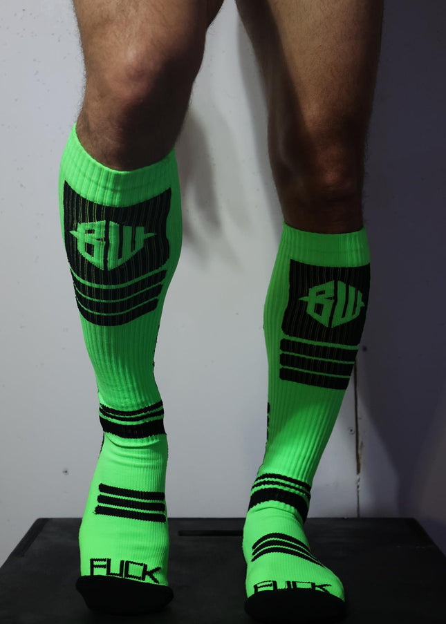 Breedwell Hypnotix Socks, Neon Green - BREEDWELL - 