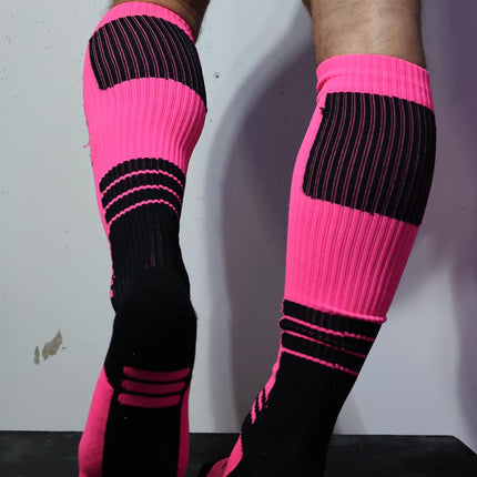 Breedwell Hypnotix Socks, Neon Pink - BREEDWELL - 