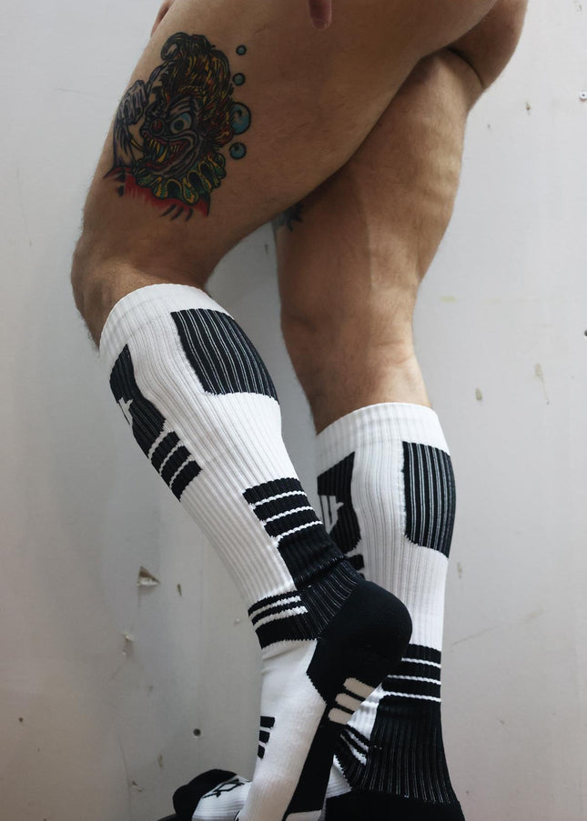 Breedwell Hypnotix Socks, White - BREEDWELL -