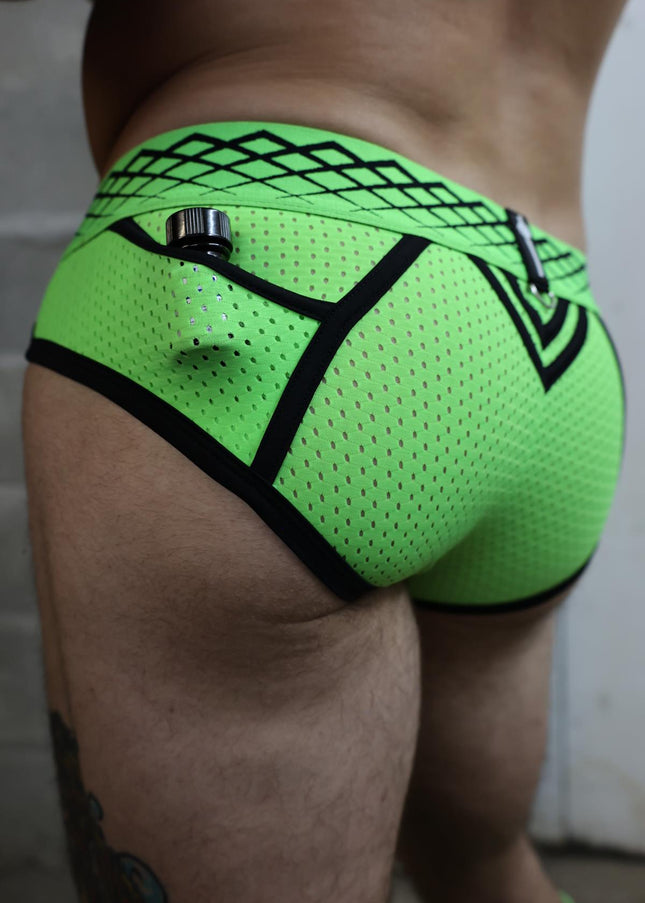 Breedwell Revolution Brief, Neon Green - Breedwell -